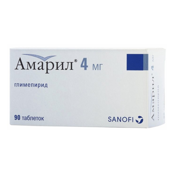 Амарил таб. 4мг №30