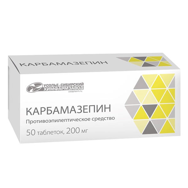 Карбамазепин Велфарм таб. 200мг №50