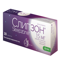 Слипзон таб. п.п.о. 15мг №30