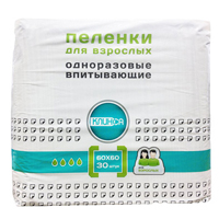 Пеленки впитывающие Клинса д/взрослых 30 шт. 60х60