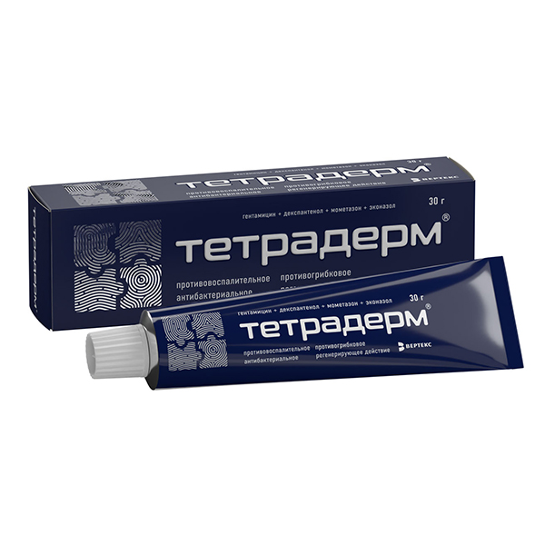 Тетрадерм крем 30г №1