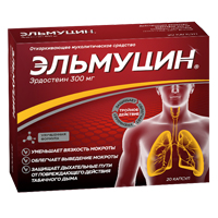 Эльмуцин капс. 300мг №10
