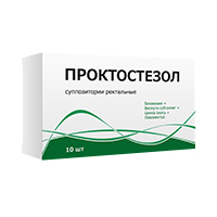 Проктостезол супп. рект. №10
