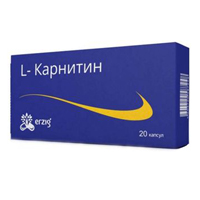 L-карнитин капс 560мг №20