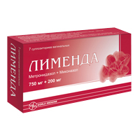 Лименда супп. ваг. 750мг+200мг №7
