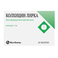 Колхицин лирка таб. 1мг №30