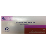 Толперизон Канон таб. п.п.о. 50мг №30