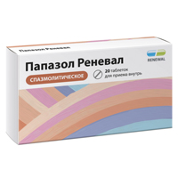 Папазол Реневал таб. 30мг+30мг №20