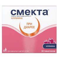 Смекта пор. д/сусп.внутр. клубничный 3г 3,76г №30