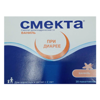 Смекта пор. д/сусп.внутр. ванильный 3г 3,76г №20