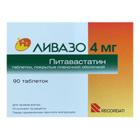Ливазо таб. п.п.о. 4мг №28