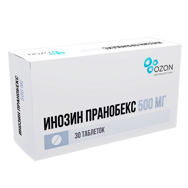 Инозин пранобекс таб. 500мг №20