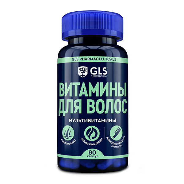 GLS Витамины д/волос капс. 370мг №60