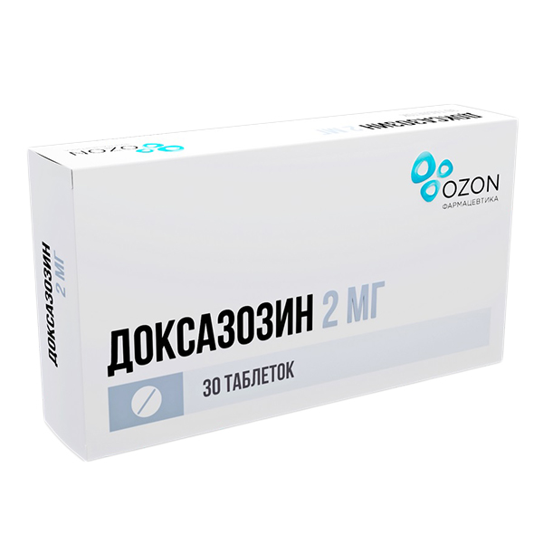 Доксазозин таб. 2мг №30