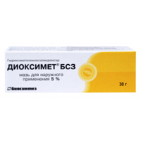 Диоксимет БСЗ мазь 5% 30г