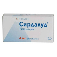 Сирдалуд таб. 4мг №30