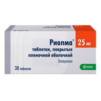 Риолма таб. п.п.о. 25мг №30