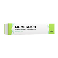 Мометазон крем д/наруж прим. 0,1% 15г №1
