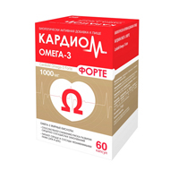 Кардиом Омега-3 форте капс. 1375мг №30