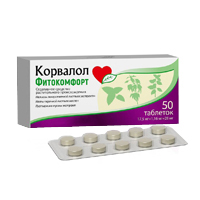 Корвалол Фитокомфорт таб. №1