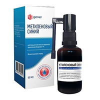 Метиленовый синий р-р местн. 1% 50мл №1