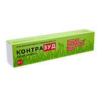 Контразуд гель д/наружн. прим. 0,1% 50г №1