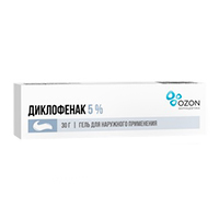 Диклофенак гель 5% 50г №1