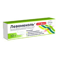 Левомеколь мазь 10г №1