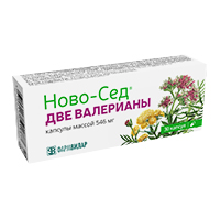 Ново-сед две валерианы капсулы №30