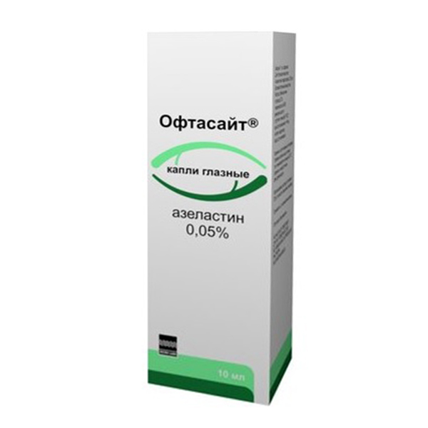 Офтасайт капли гл. 0,05% 10мл №1