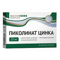 Витатека пиколинат цинка таб. 300мг №30