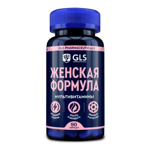 GLS женская формула мультивитамины капс. 430мг 60 шт.