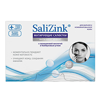Салицинк/salizink салфетки матирующие салициловая кислота-бамбук №50