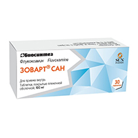 Зоварт сан таб. п.п.о. 100мг №30