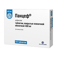 Панцеф таб. п.п.о. 400мг №10