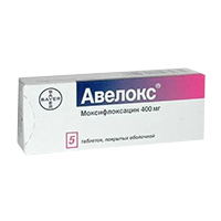 Авелокс таб. п.п.о. 400мг №5