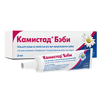 Камистад беби гель при прорезывании зубов 20г