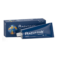 Аленталь крем 1,5% 100г №1