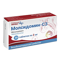 Молсидомин-СЗ таб. 2мг №30