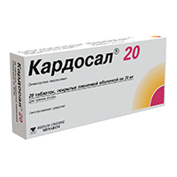 Кардосал 20 таб. п.п.о. 20мг №28