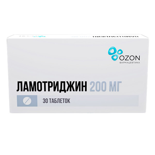 Ламотриджин таб. 200мг №30