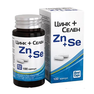 Цинк+селен капс. 315мг 100 шт.