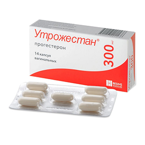 Утрожестан капс. ваг. 300мг №14