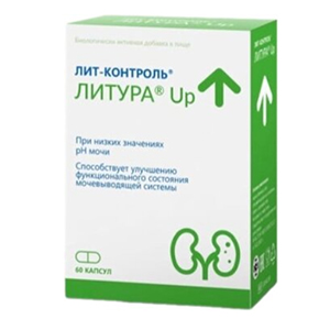 Лит-контроль литура up капс. 722мг 60 шт.