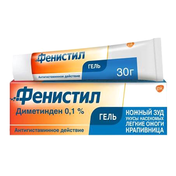 Фенистил гель 0,1% 30г №1