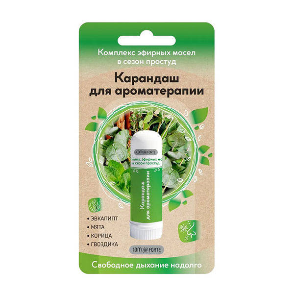 Comforte карандаш-ингалятор дыхание эвкалипта 1,3г