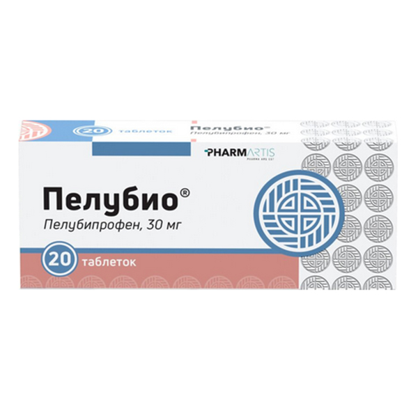 Пелубио таб. 30мг №20