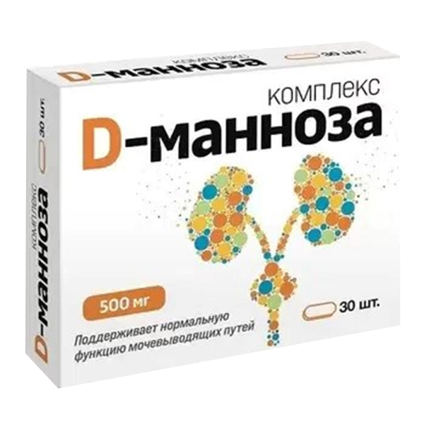 D-манноза комплекс таб. 865мг №30