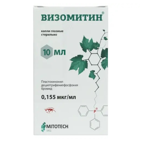 Визомитин капли гл. 0,155мкг/мл 10мл №1
