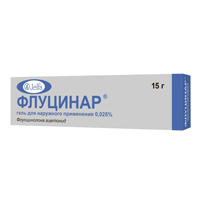 Флуцинар гель 0,025% 15г №1